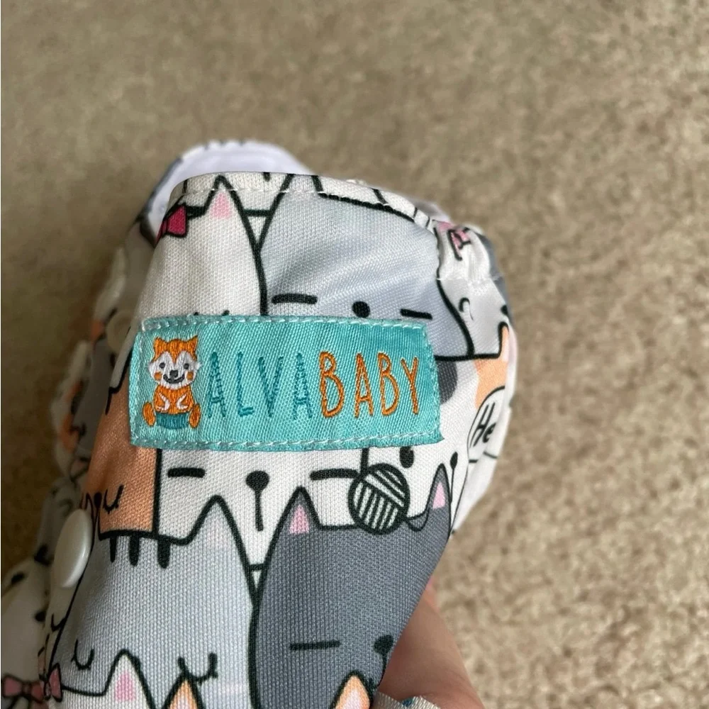 Adorable Animal Print Cloth Diaper